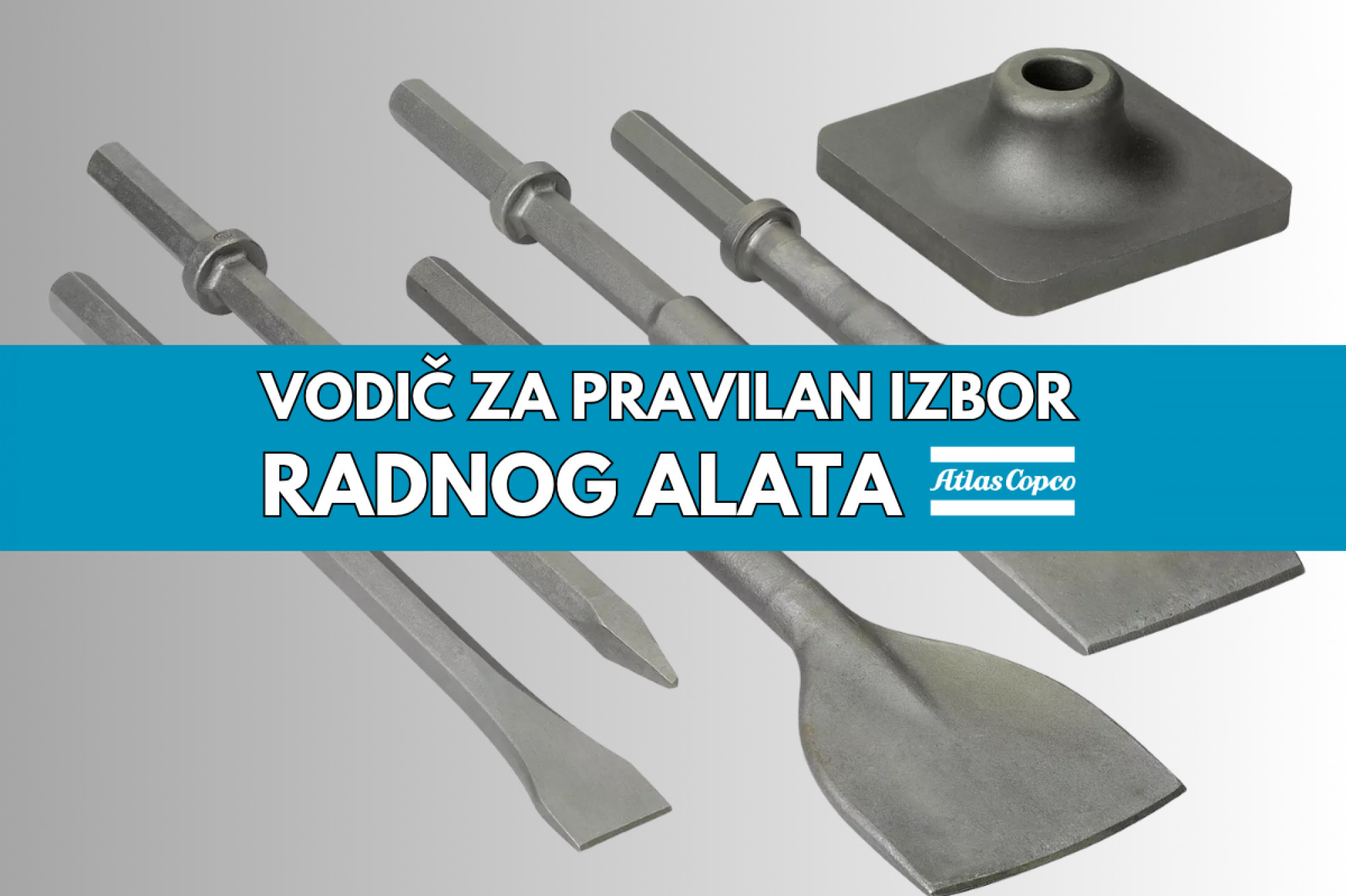 Vodič za pravilan izbor radnog alata Atlas Copco